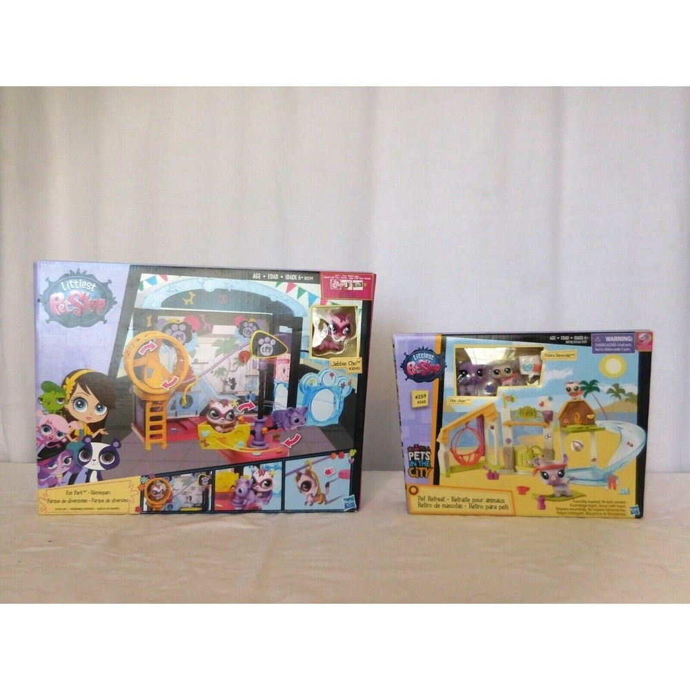LPS Littlest pet shop fun‎ park playset + Littlest Pet Shop PET RETREAT Pets In